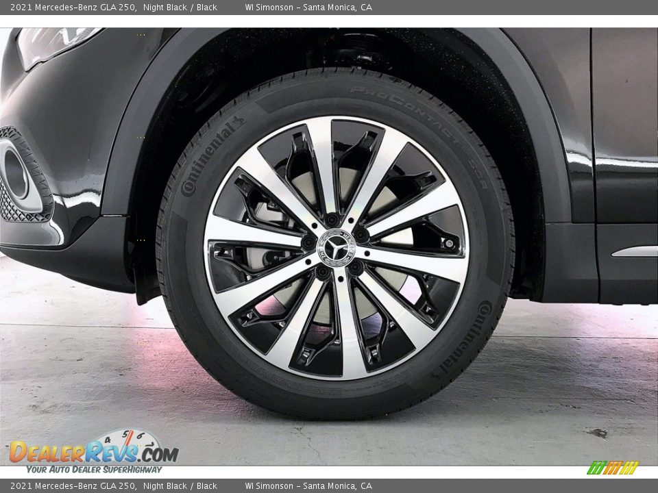 2021 Mercedes-Benz GLA 250 Night Black / Black Photo #9