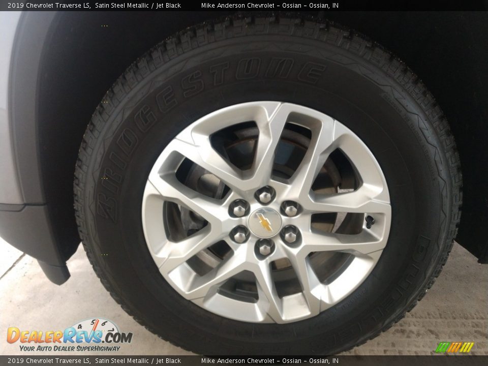 2019 Chevrolet Traverse LS Satin Steel Metallic / Jet Black Photo #15