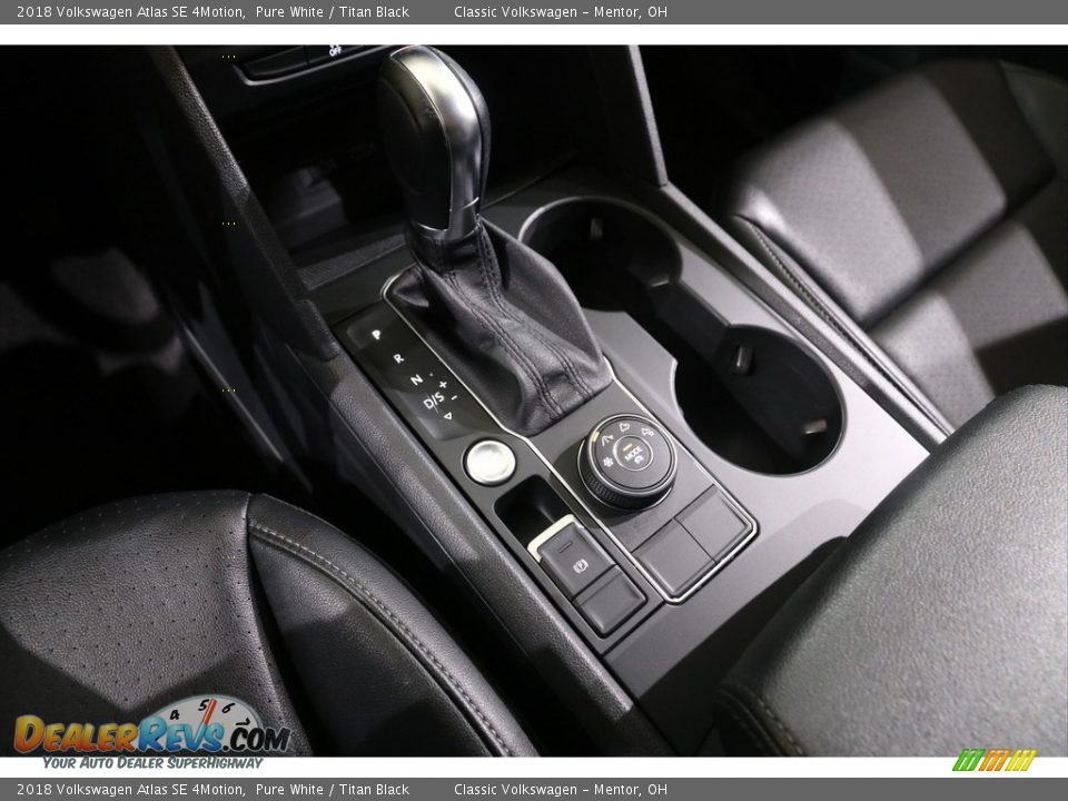 2018 Volkswagen Atlas SE 4Motion Pure White / Titan Black Photo #14