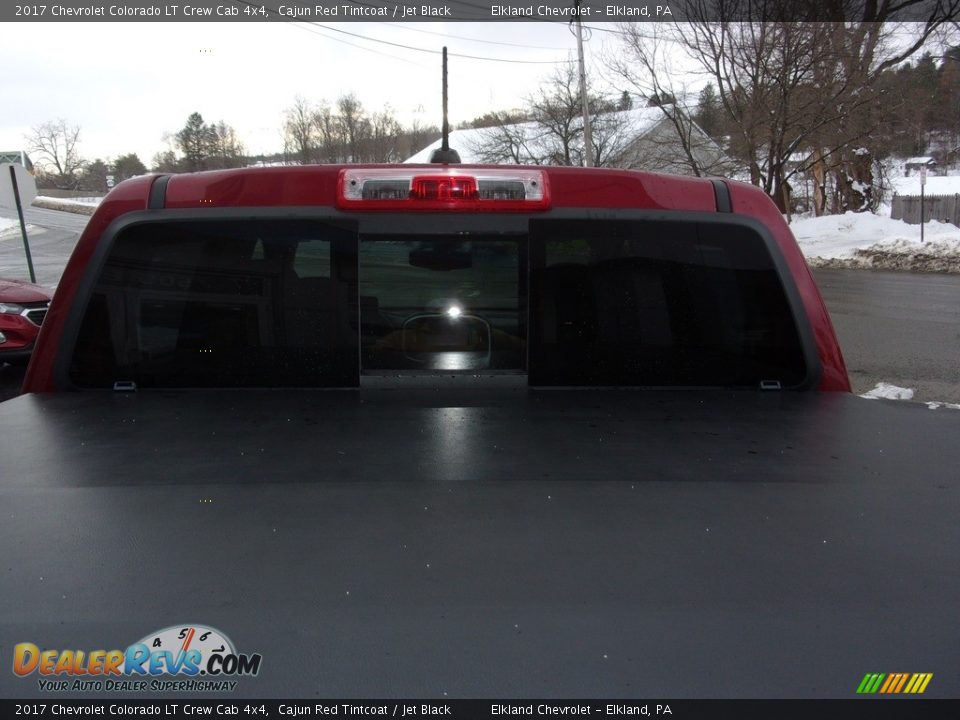 2017 Chevrolet Colorado LT Crew Cab 4x4 Cajun Red Tintcoat / Jet Black Photo #9