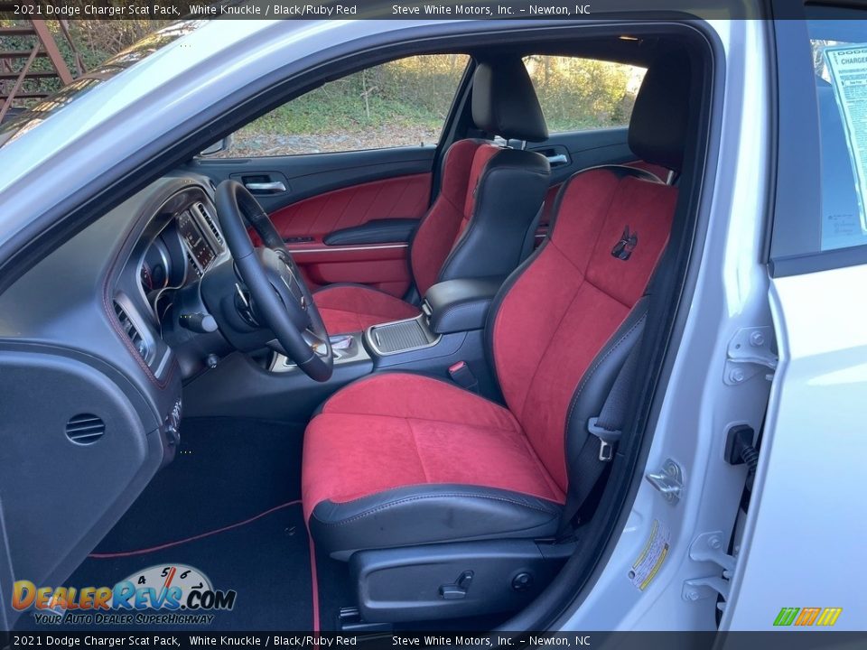 Front Seat of 2021 Dodge Charger Scat Pack Photo #11