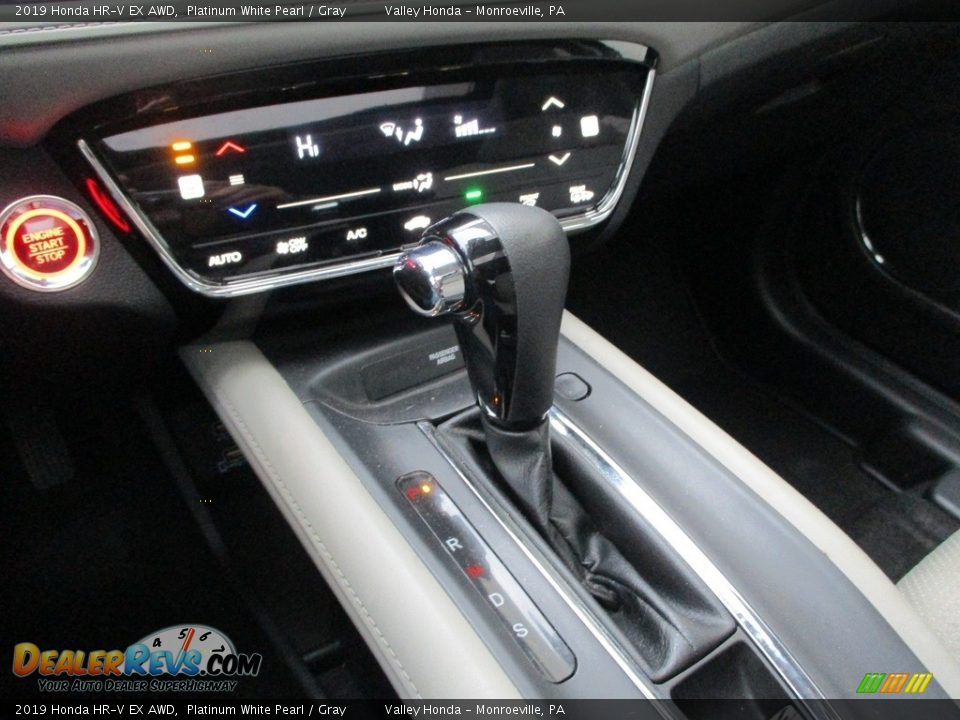 2019 Honda HR-V EX AWD Platinum White Pearl / Gray Photo #18