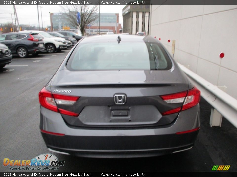 2018 Honda Accord EX Sedan Modern Steel Metallic / Black Photo #4