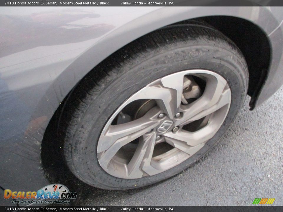 2018 Honda Accord EX Sedan Modern Steel Metallic / Black Photo #6