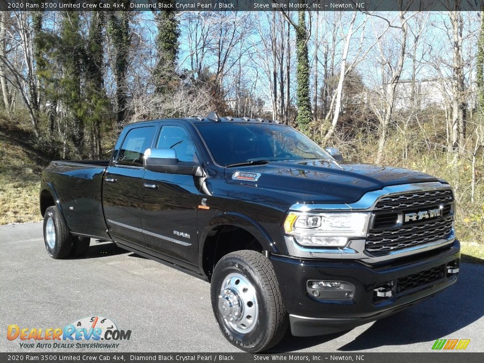 Front 3/4 View of 2020 Ram 3500 Limited Crew Cab 4x4 Photo #4