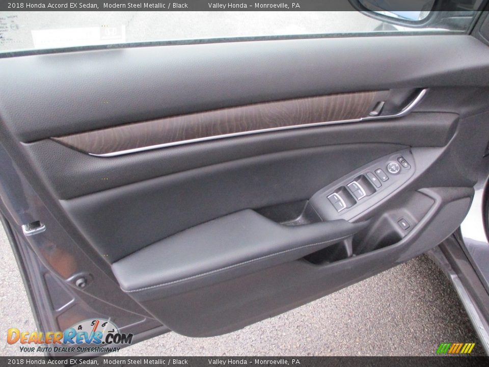 2018 Honda Accord EX Sedan Modern Steel Metallic / Black Photo #10