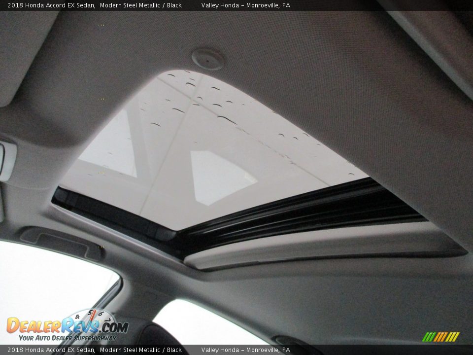 2018 Honda Accord EX Sedan Modern Steel Metallic / Black Photo #13