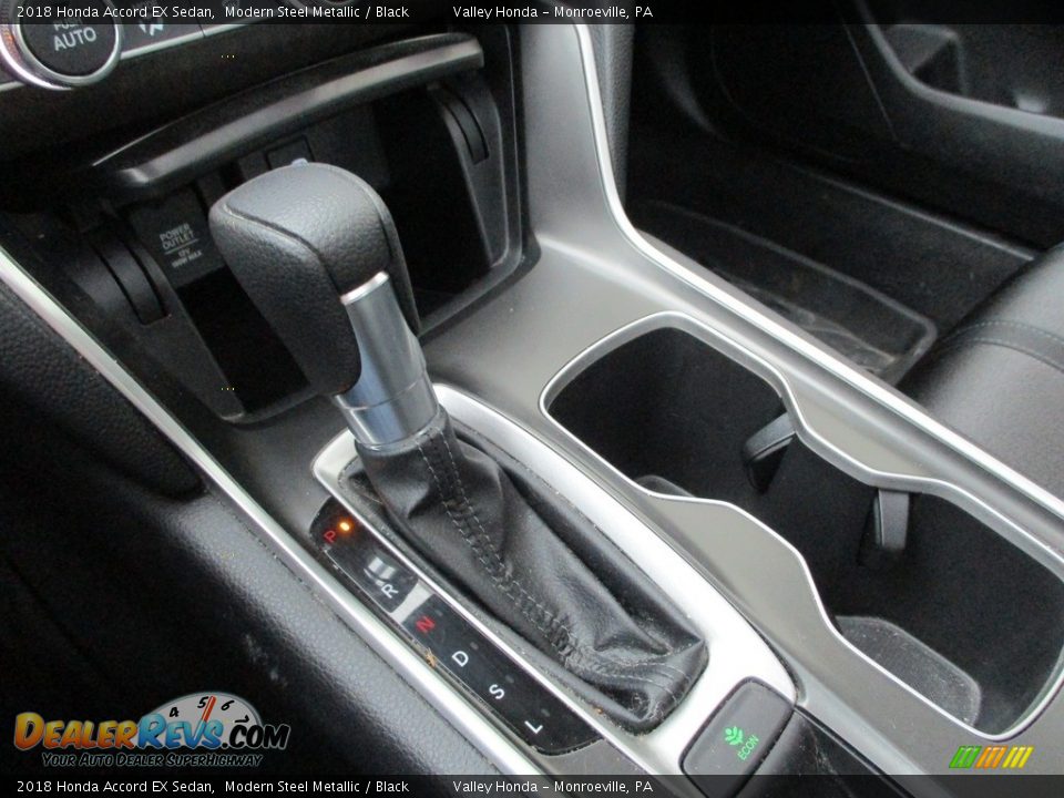 2018 Honda Accord EX Sedan Modern Steel Metallic / Black Photo #17