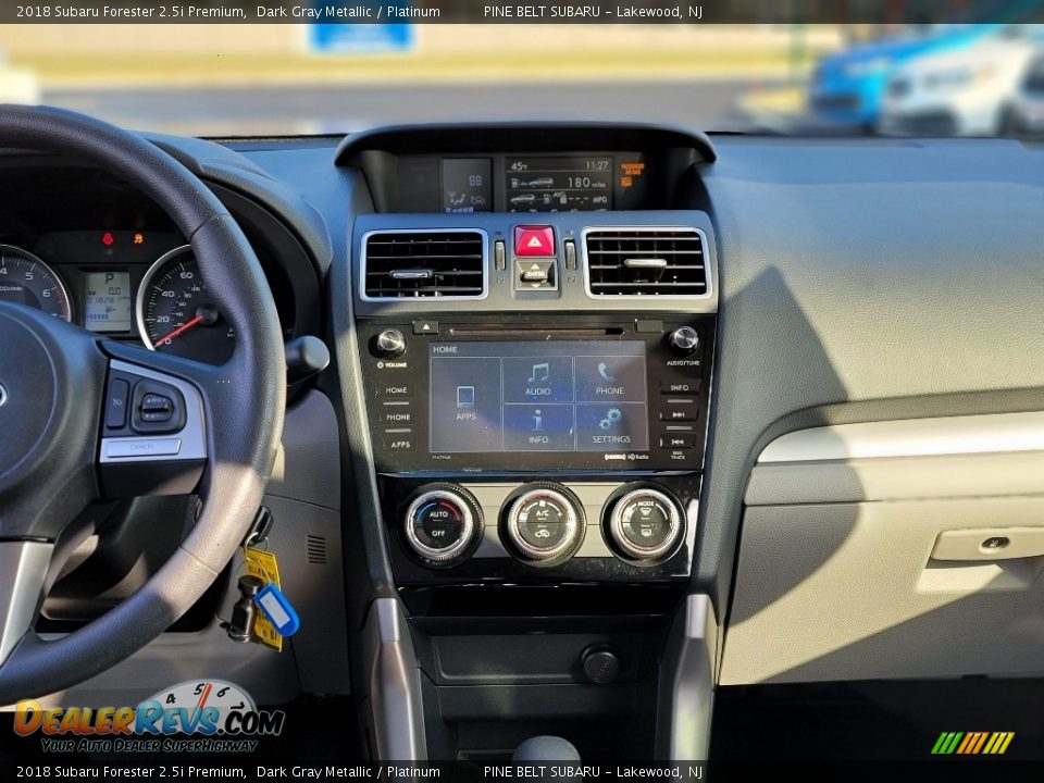 2018 Subaru Forester 2.5i Premium Dark Gray Metallic / Platinum Photo #4