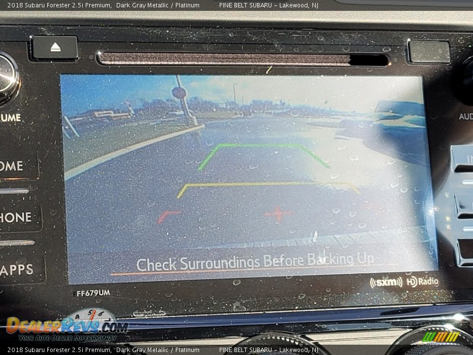 2018 Subaru Forester 2.5i Premium Dark Gray Metallic / Platinum Photo #7