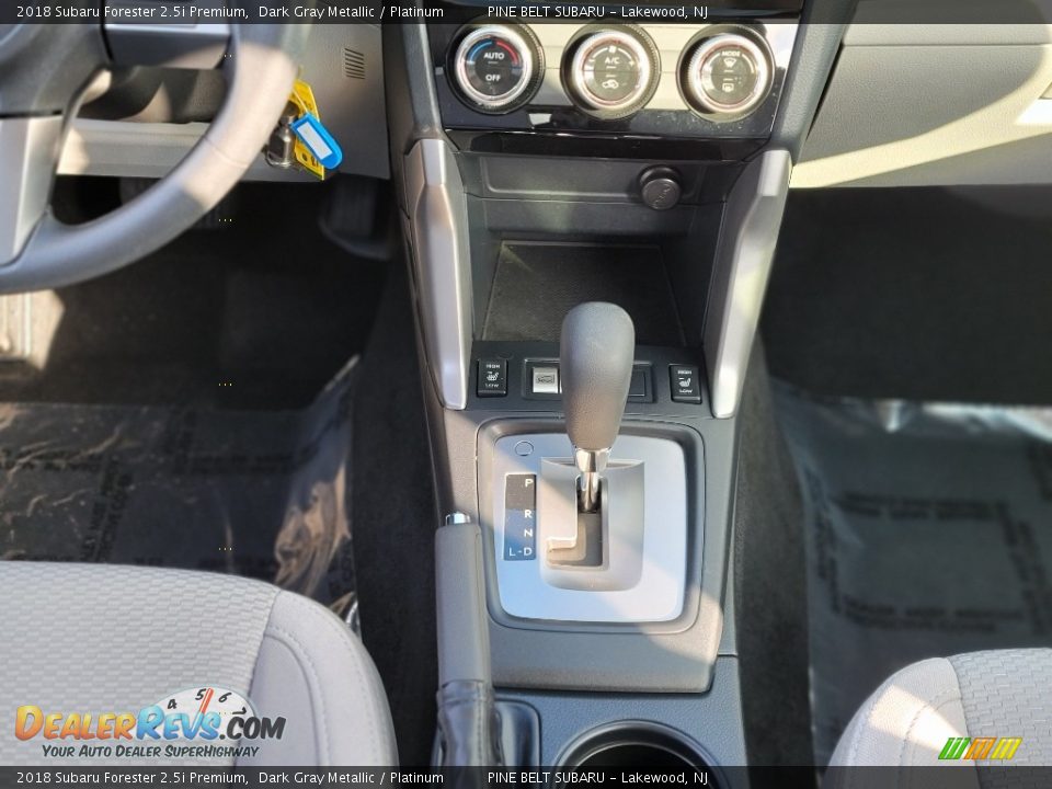 2018 Subaru Forester 2.5i Premium Dark Gray Metallic / Platinum Photo #9