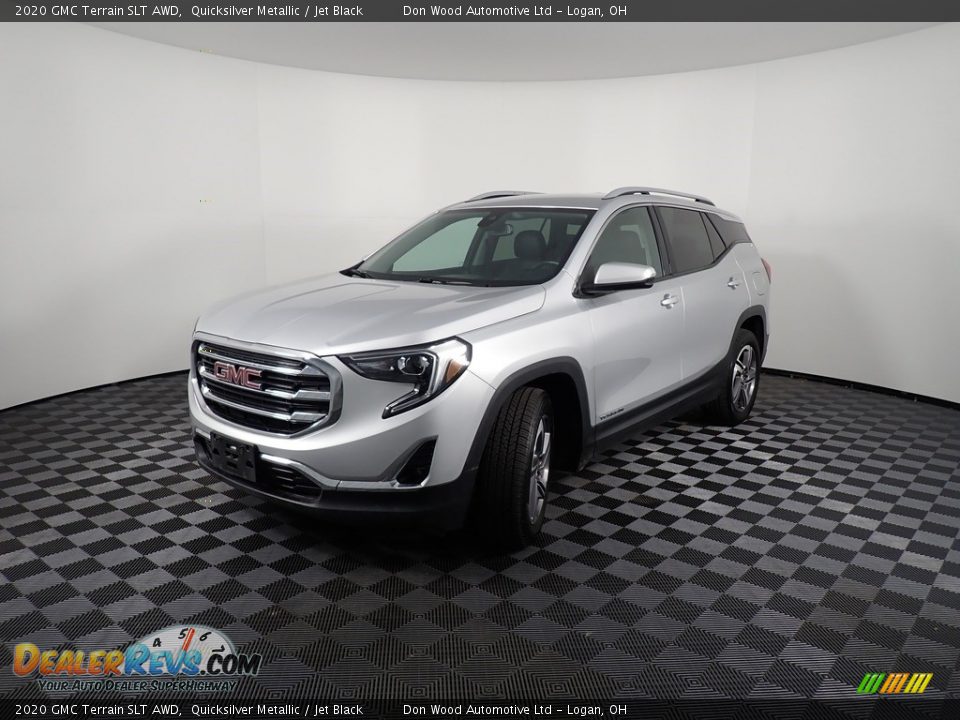 2020 GMC Terrain SLT AWD Quicksilver Metallic / Jet Black Photo #8