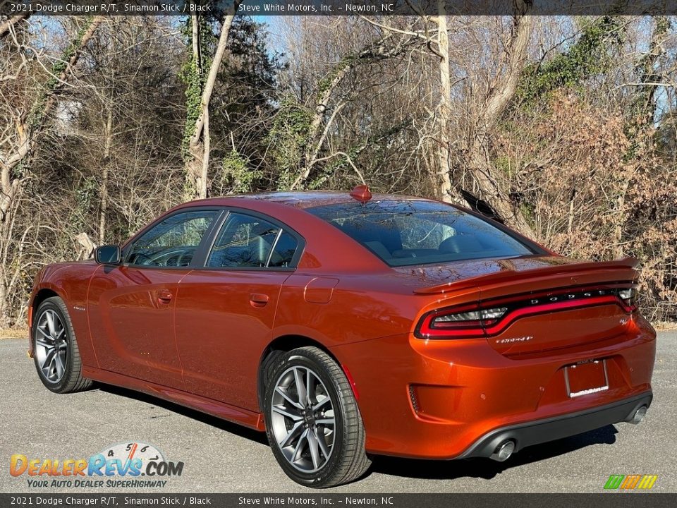 2021 Dodge Charger R/T Sinamon Stick / Black Photo #8