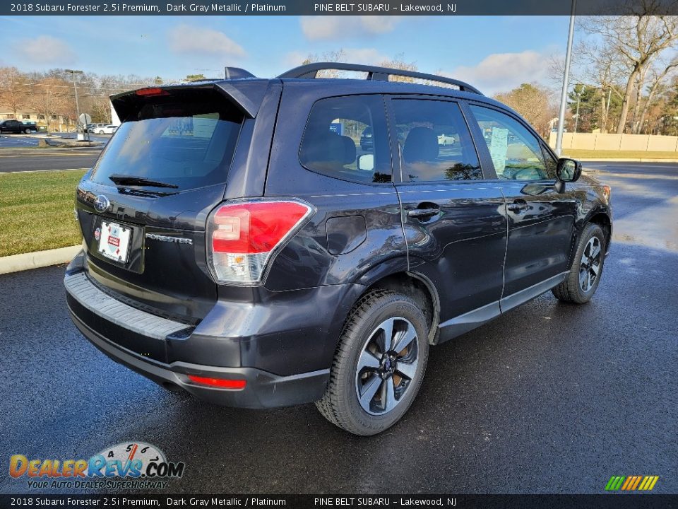 2018 Subaru Forester 2.5i Premium Dark Gray Metallic / Platinum Photo #20