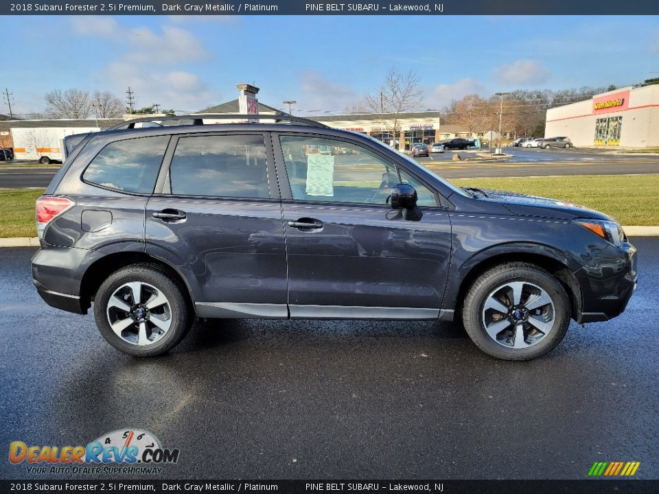 2018 Subaru Forester 2.5i Premium Dark Gray Metallic / Platinum Photo #21
