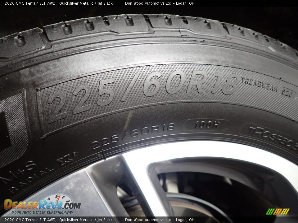 2020 GMC Terrain SLT AWD Quicksilver Metallic / Jet Black Photo #18