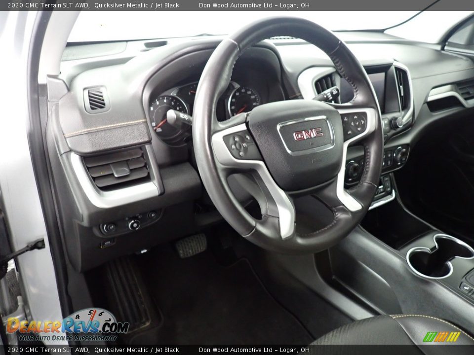 2020 GMC Terrain SLT AWD Quicksilver Metallic / Jet Black Photo #32