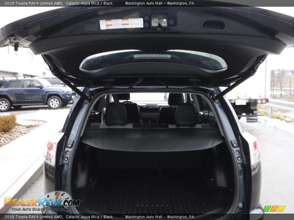 2018 Toyota RAV4 Limited AWD Galactic Aqua Mica / Black Photo #27