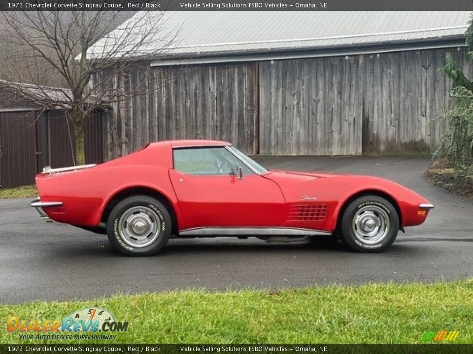 Red 1972 Chevrolet Corvette Stingray Coupe Photo #7