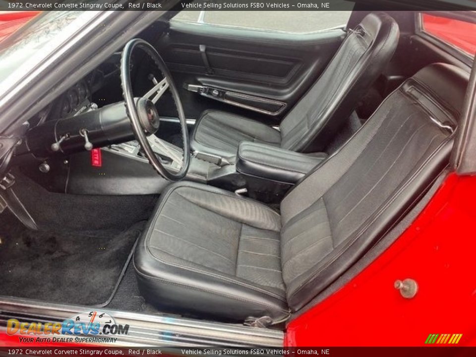 Front Seat of 1972 Chevrolet Corvette Stingray Coupe Photo #9