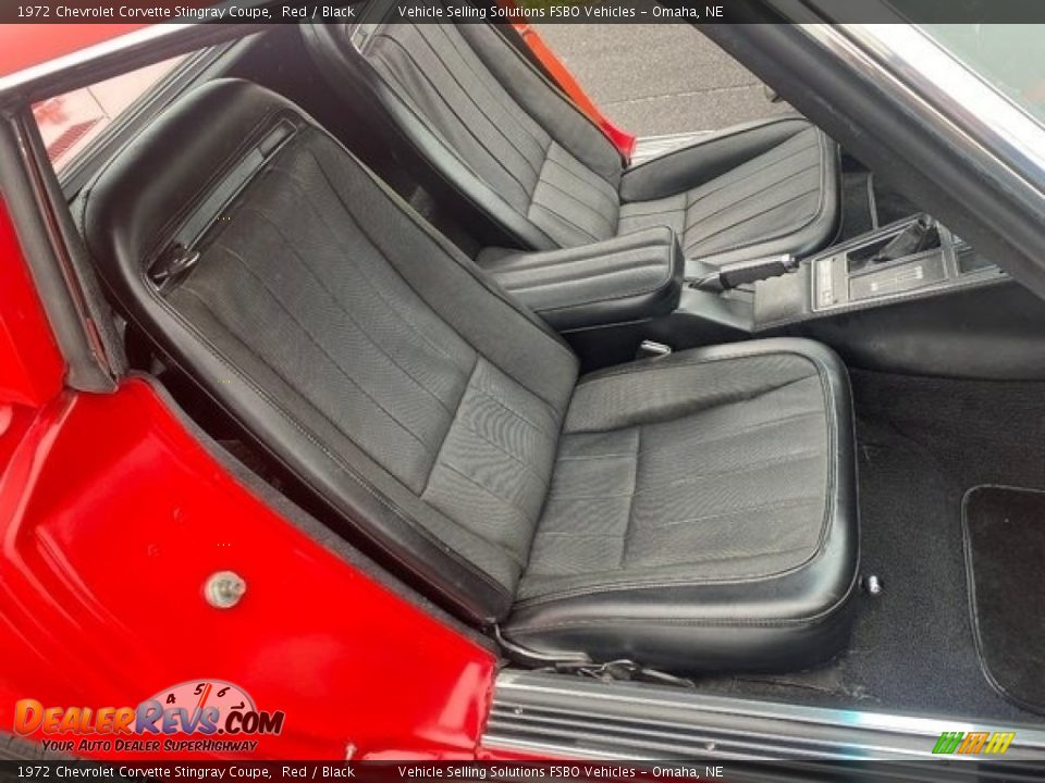 Front Seat of 1972 Chevrolet Corvette Stingray Coupe Photo #10