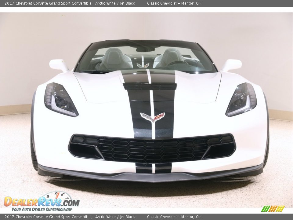 2017 Chevrolet Corvette Grand Sport Convertible Arctic White / Jet Black Photo #3