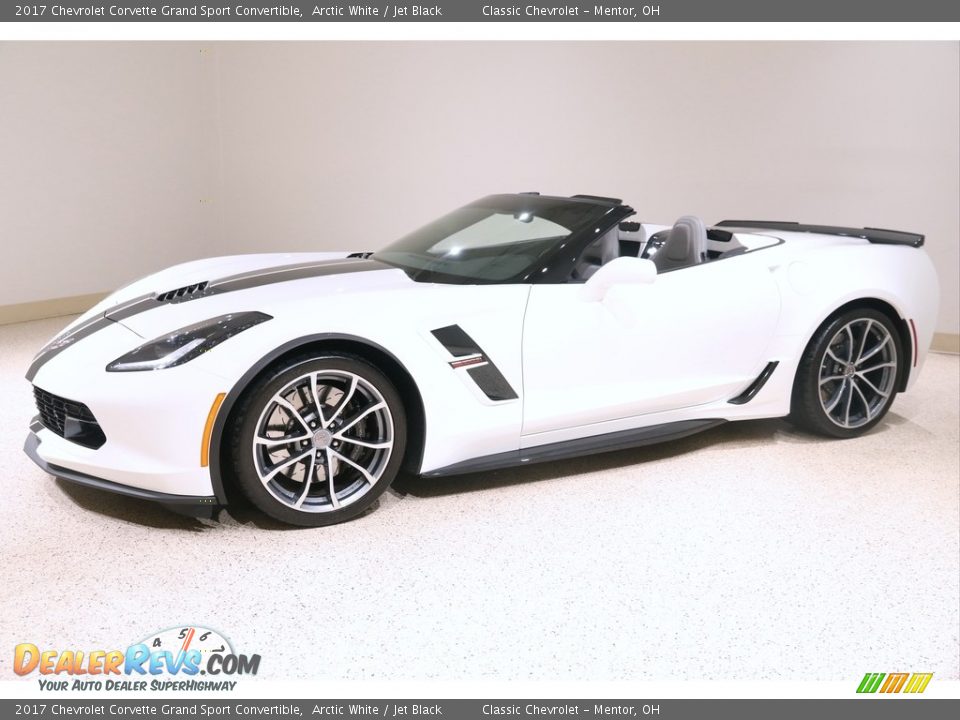 Arctic White 2017 Chevrolet Corvette Grand Sport Convertible Photo #4