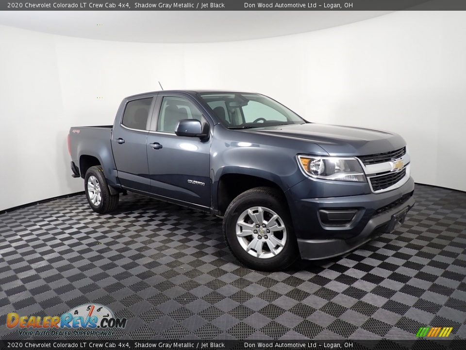 2020 Chevrolet Colorado LT Crew Cab 4x4 Shadow Gray Metallic / Jet Black Photo #3