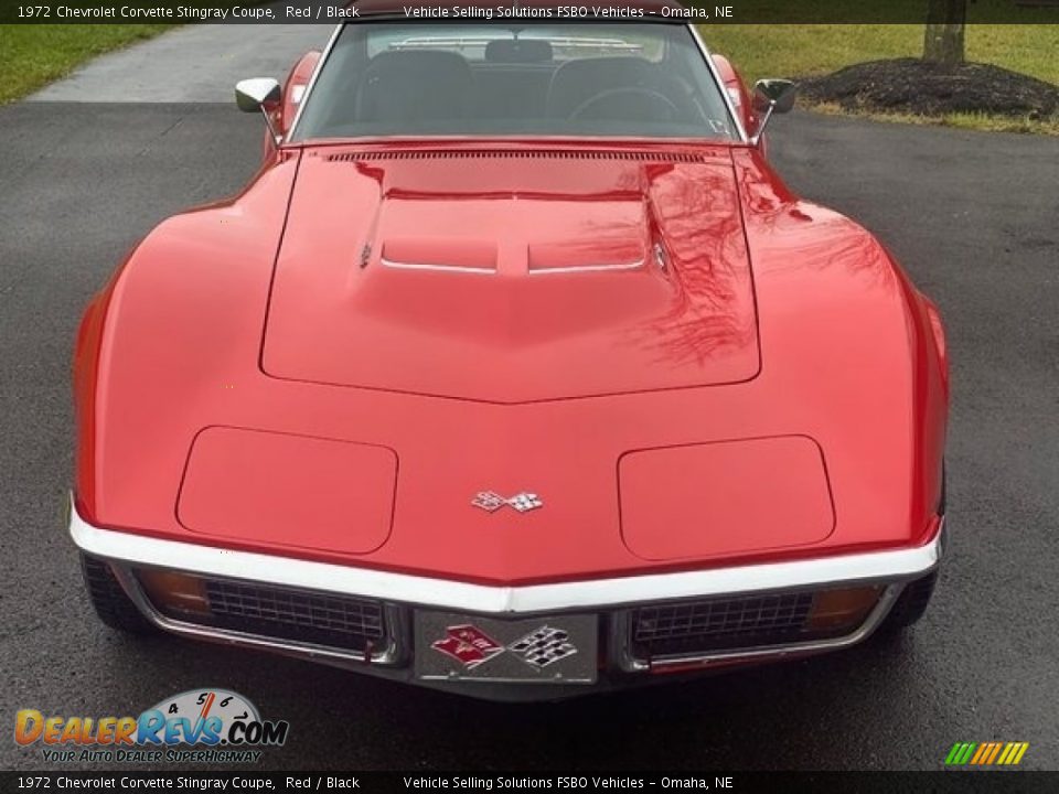 1972 Chevrolet Corvette Stingray Coupe Red / Black Photo #13