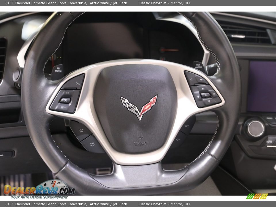 2017 Chevrolet Corvette Grand Sport Convertible Steering Wheel Photo #10