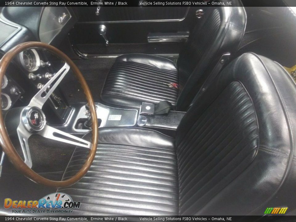Front Seat of 1964 Chevrolet Corvette Sting Ray Convertible Photo #5