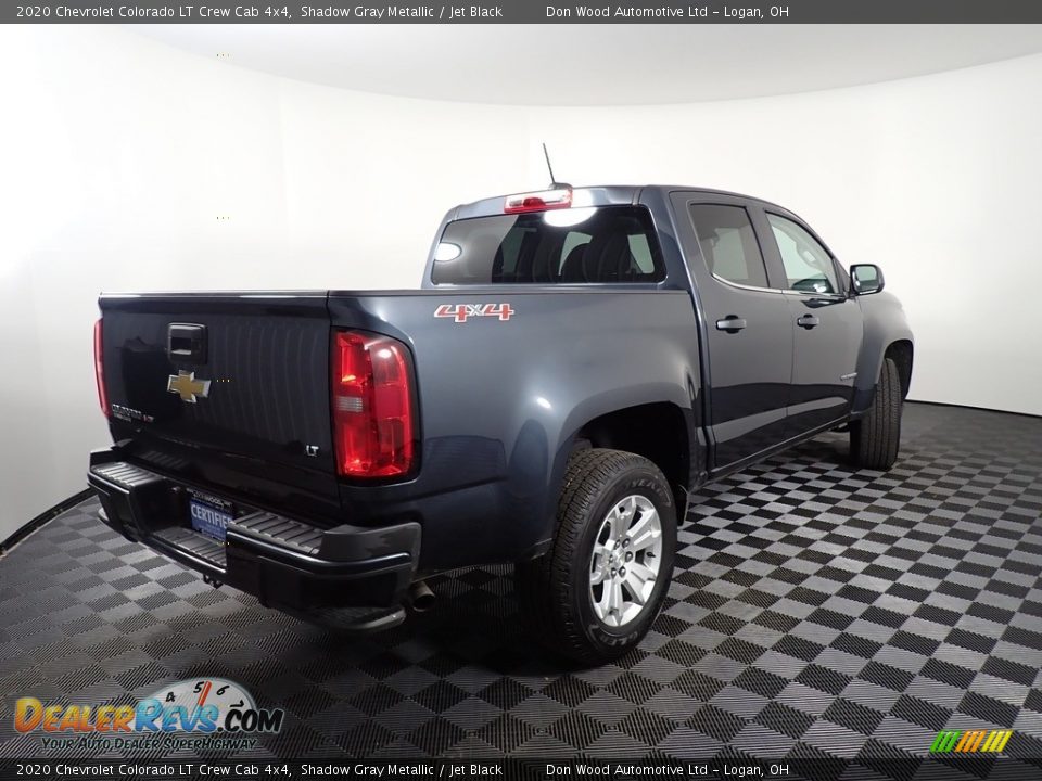 2020 Chevrolet Colorado LT Crew Cab 4x4 Shadow Gray Metallic / Jet Black Photo #15