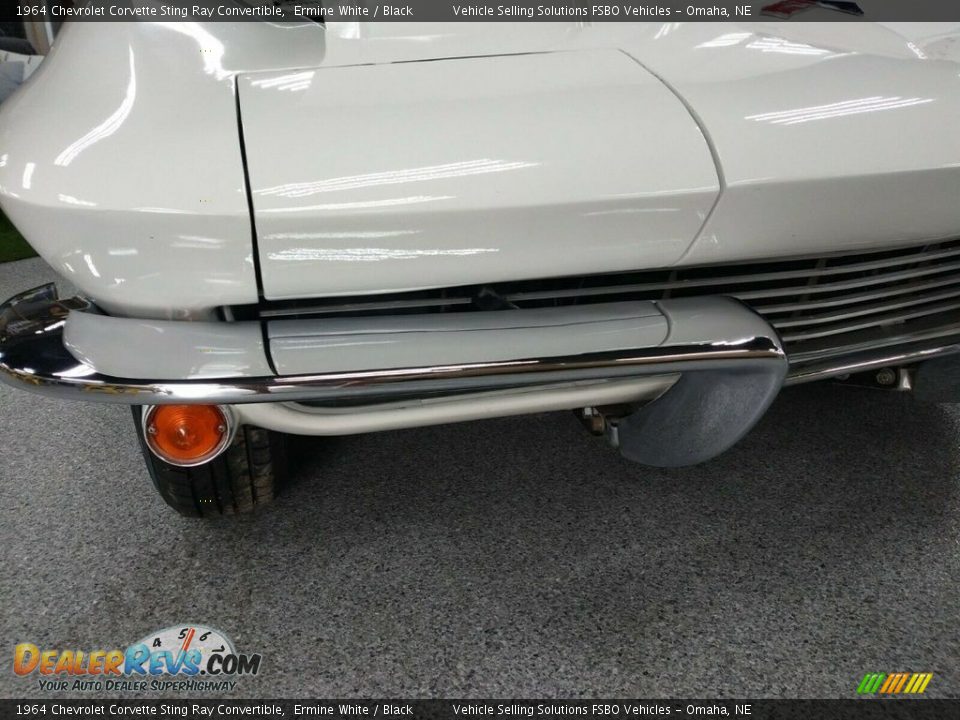 1964 Chevrolet Corvette Sting Ray Convertible Ermine White / Black Photo #17