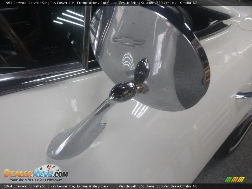 1964 Chevrolet Corvette Sting Ray Convertible Ermine White / Black Photo #19