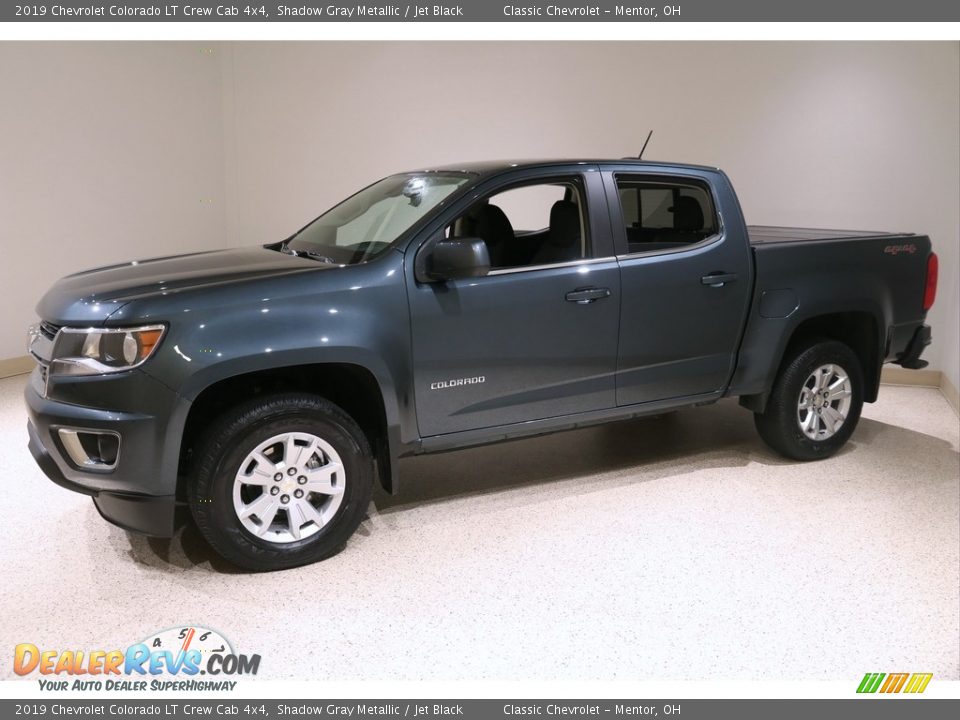 2019 Chevrolet Colorado LT Crew Cab 4x4 Shadow Gray Metallic / Jet Black Photo #3