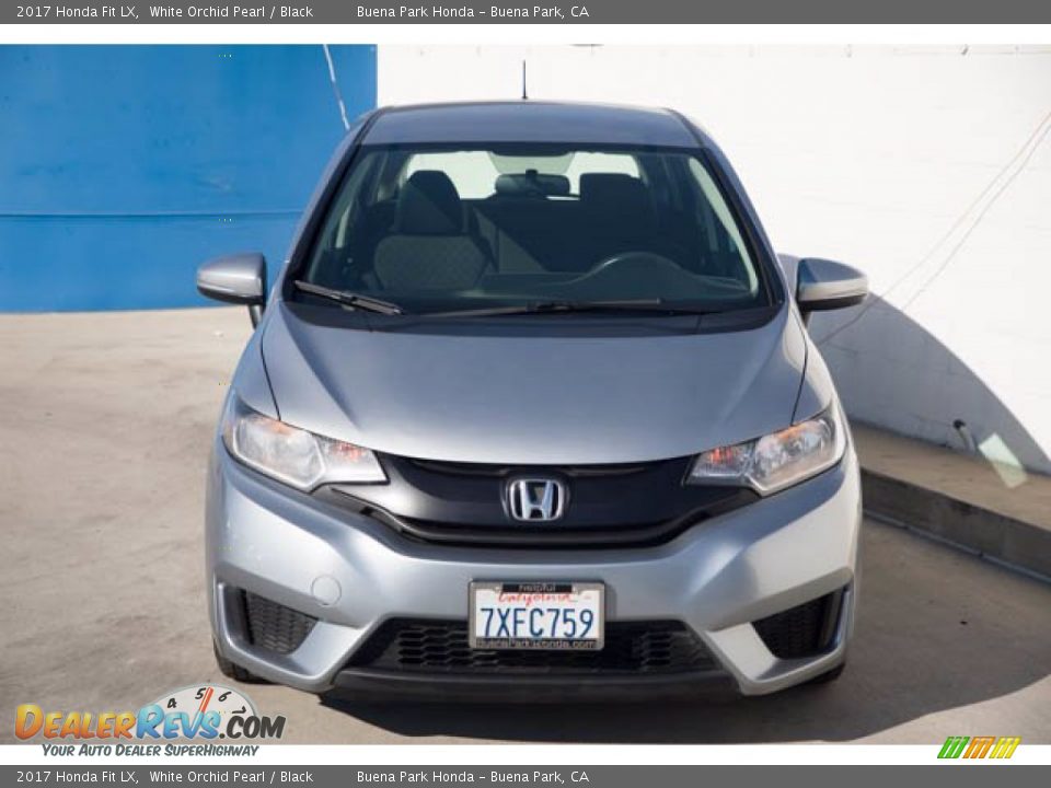 2017 Honda Fit LX White Orchid Pearl / Black Photo #7