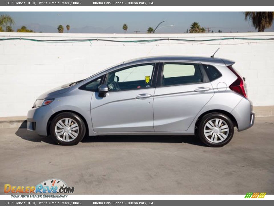 2017 Honda Fit LX White Orchid Pearl / Black Photo #10