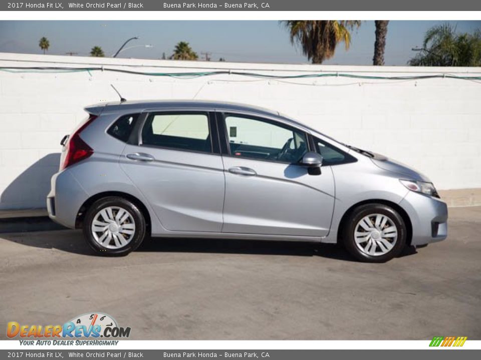 2017 Honda Fit LX White Orchid Pearl / Black Photo #12