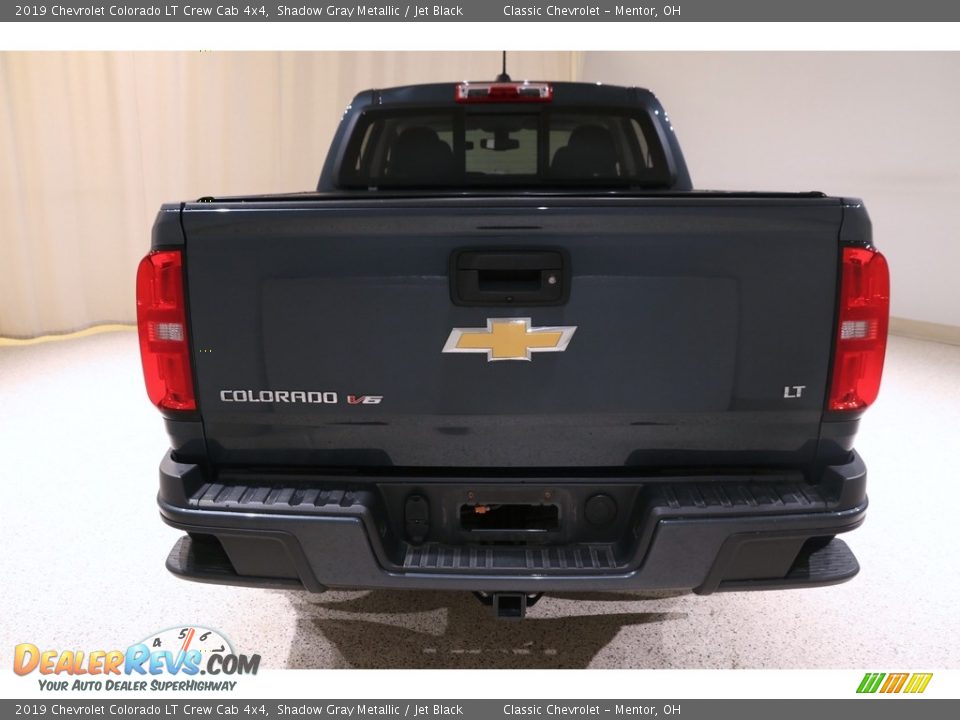 2019 Chevrolet Colorado LT Crew Cab 4x4 Shadow Gray Metallic / Jet Black Photo #21