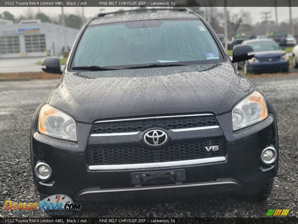 2012 Toyota RAV4 Limited 4WD Black / Ash Photo #2