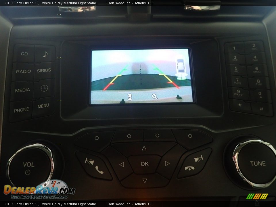 2017 Ford Fusion SE White Gold / Medium Light Stone Photo #2