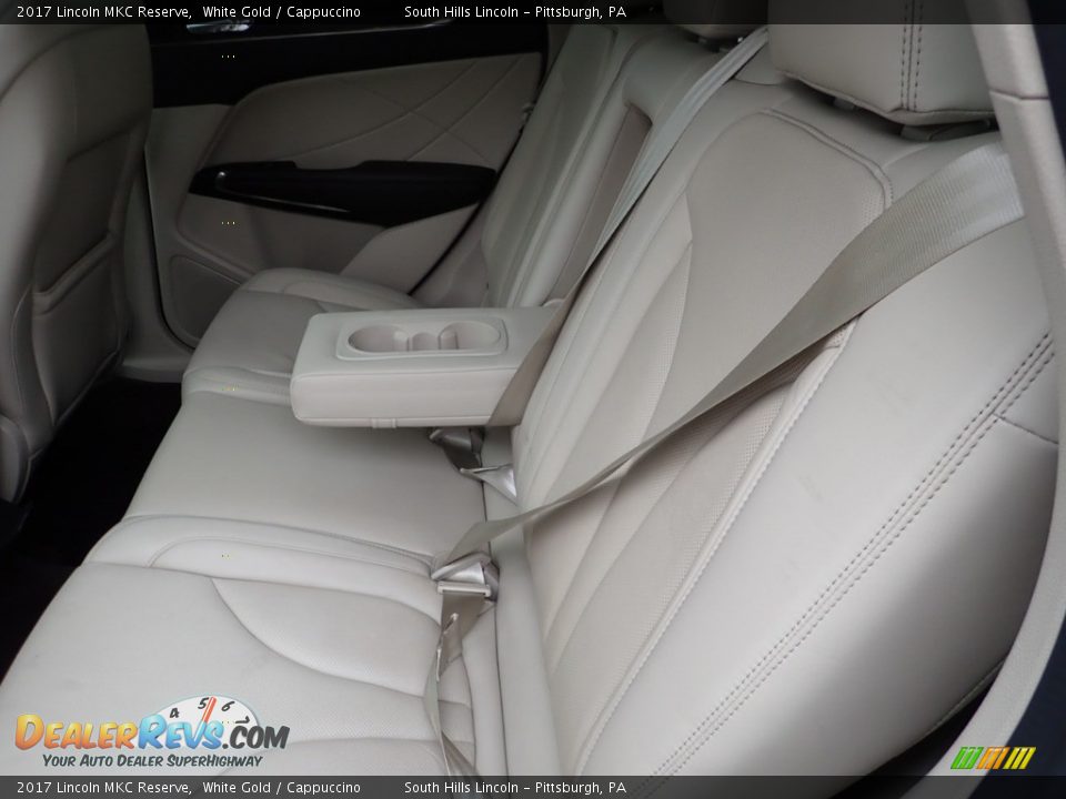 2017 Lincoln MKC Reserve White Gold / Cappuccino Photo #16