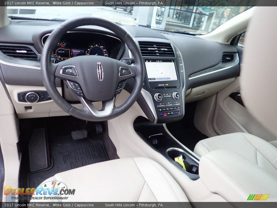 2017 Lincoln MKC Reserve White Gold / Cappuccino Photo #17