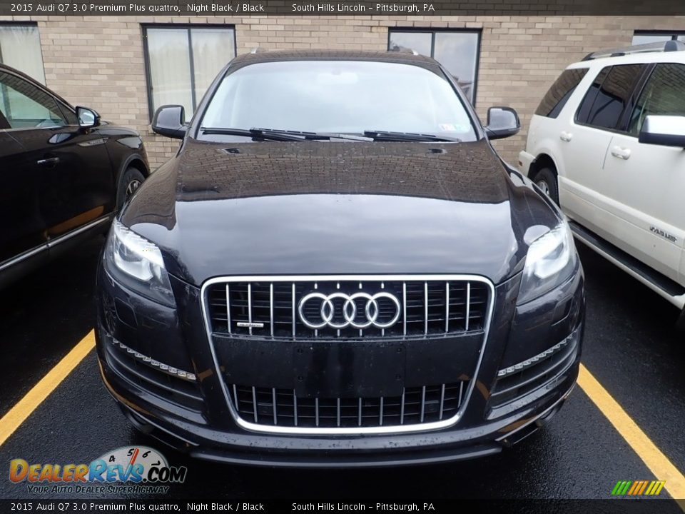 2015 Audi Q7 3.0 Premium Plus quattro Night Black / Black Photo #3