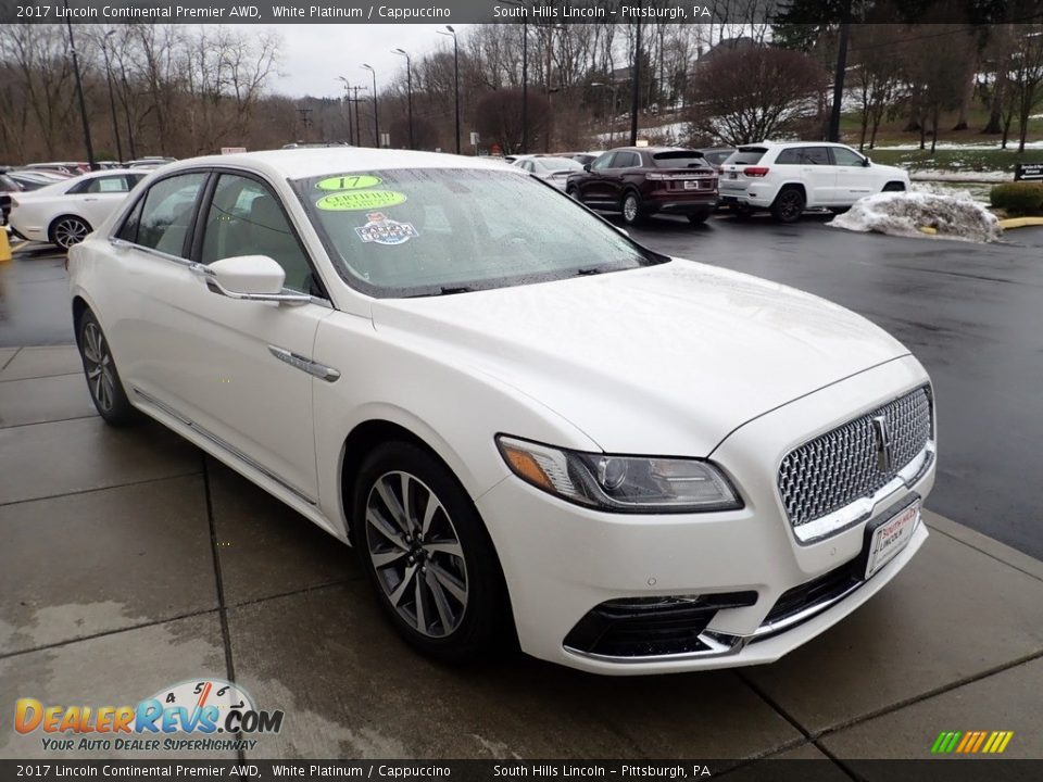 Front 3/4 View of 2017 Lincoln Continental Premier AWD Photo #8