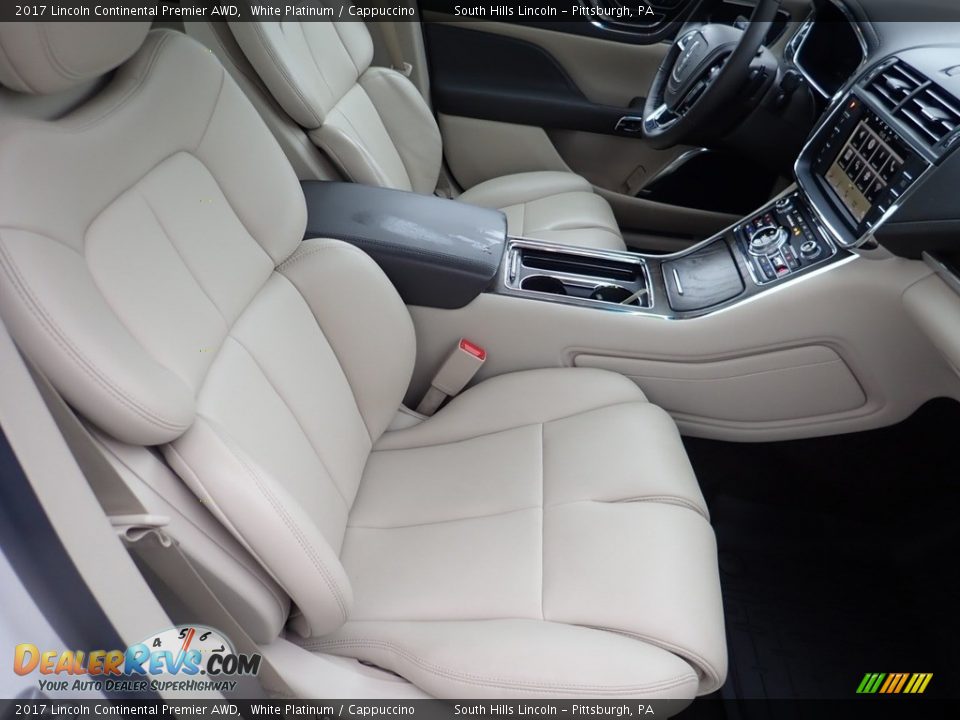 Front Seat of 2017 Lincoln Continental Premier AWD Photo #11