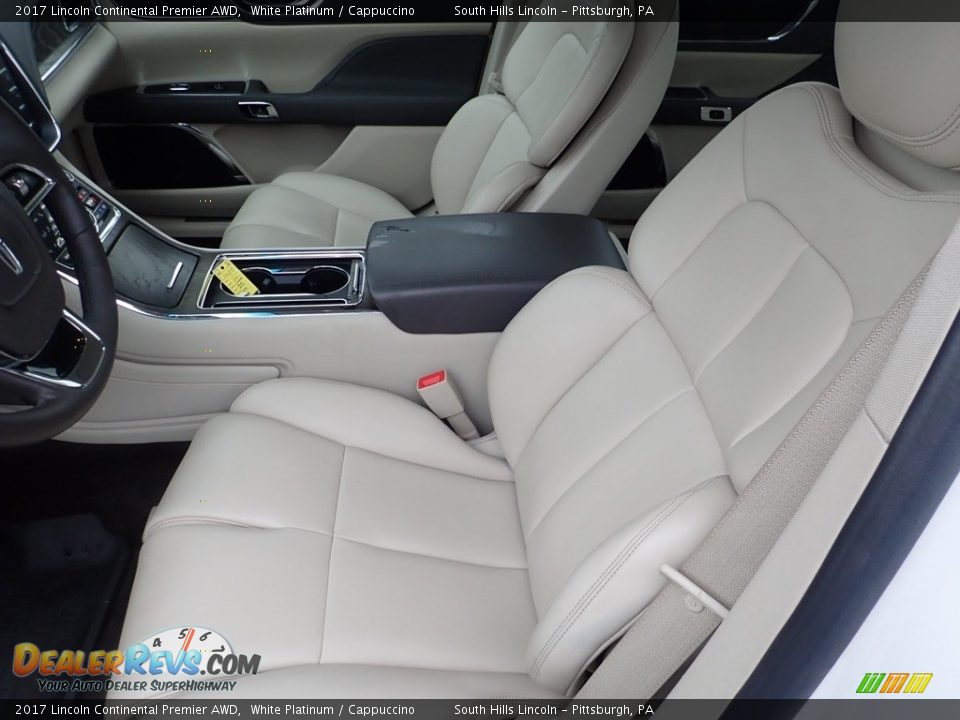 Front Seat of 2017 Lincoln Continental Premier AWD Photo #15