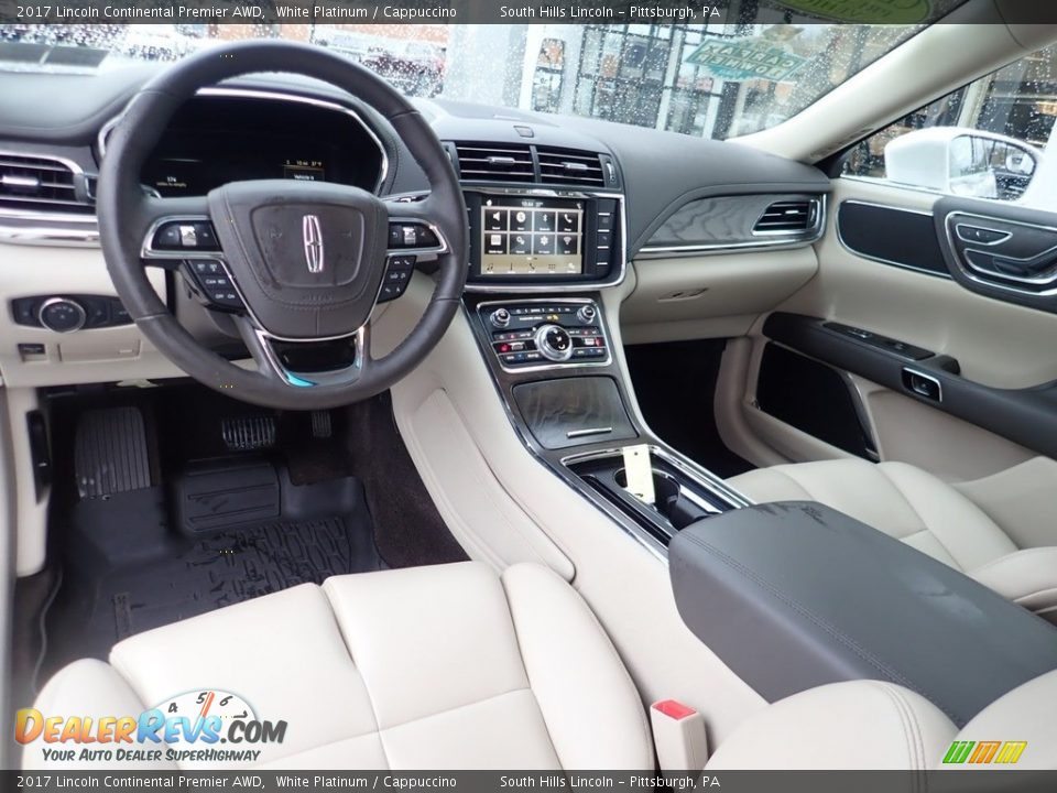Cappuccino Interior - 2017 Lincoln Continental Premier AWD Photo #17