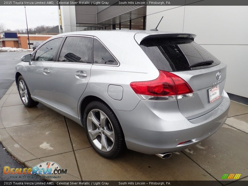 2015 Toyota Venza Limited AWD Celestial Silver Metallic / Light Gray Photo #3