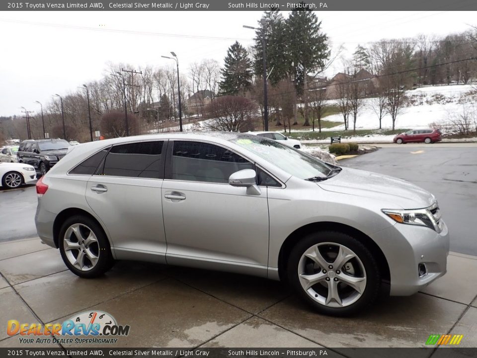 2015 Toyota Venza Limited AWD Celestial Silver Metallic / Light Gray Photo #7